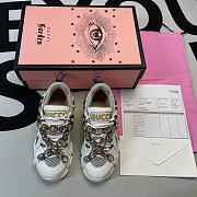 Gucci Flashtrek SEGA White Removable Crystal  - 3