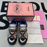 Gucci Flashtrek SEGA Silve And Black Removable Crystal  - 5