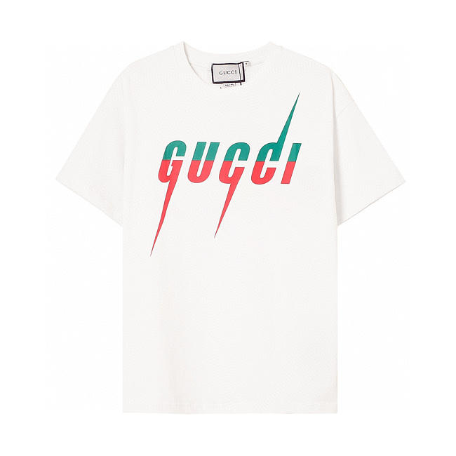 Gucci White Blade T-Shirt CA37394 CA14517 - tipify.ru