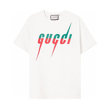 Gucci White Blade T-Shirt CA37394 CA14517