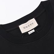 Gucci Women's Black Oversized Logo T-shirt  - 3