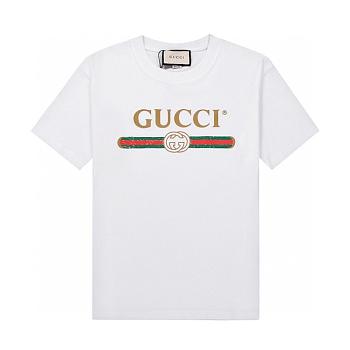 Gucci Women's White Oversized Logo T-shirt 457095X5L89