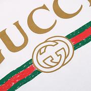 Gucci Women's White Oversized Logo T-shirt 457095X5L89 - 6