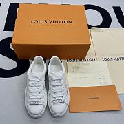 Louis Vuitton Time Out Debossed Monogram Leather White Silver (W) 1A9HBD - 5