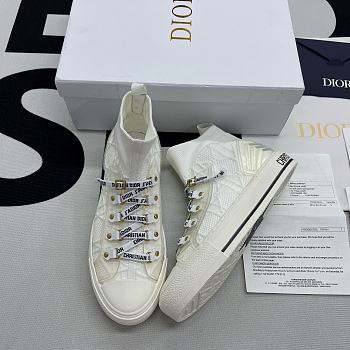 Dior Walk'N'Dior White Cannage Technical Mesh KCK276NKR_S10W