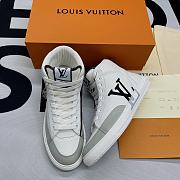 Louis Vuitton Rivoli Sneaker White Logo  - 1