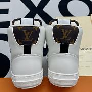 Louis Vuitton Rivoli Sneaker White Logo  - 6