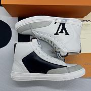 Louis Vuitton Rivoli Sneaker White Logo  - 5