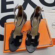 Hermes Legend sandal Black H172196Z 02400 - 6