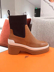 Hermes Lady Boots Brown 01 - 2