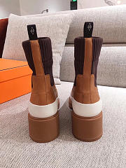 Hermes Lady Boots Brown 01 - 4