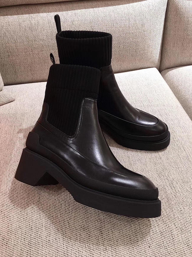 Hermes Lady Boots Black 02 - 1