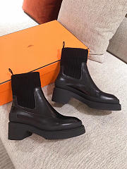 Hermes Lady Boots Black 02 - 4