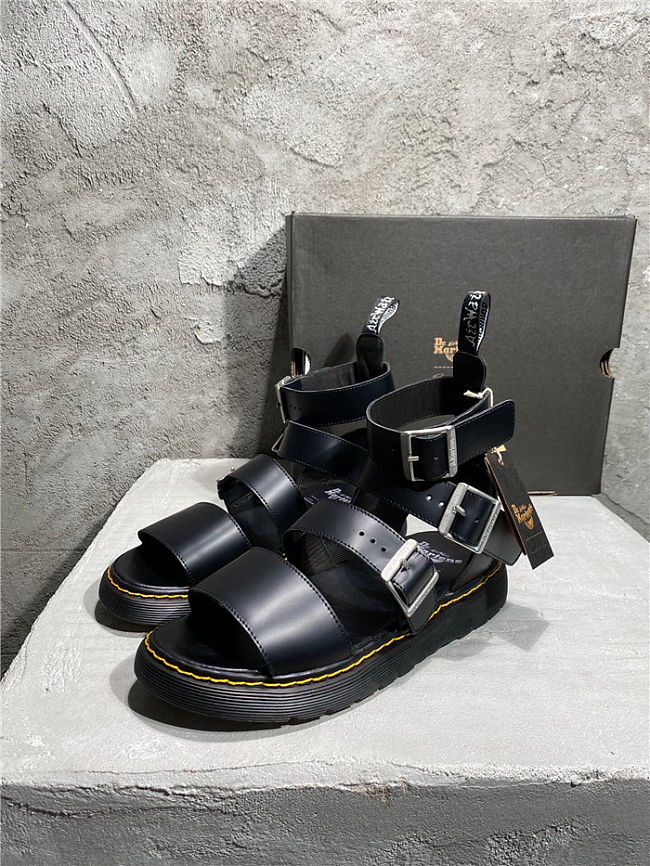 Rick Owens Gryphon Sandals x Dr. Martens DM21S6806 1001  - 1