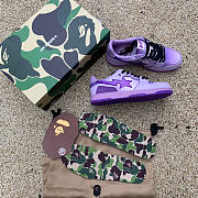 A Bathing Ape Bape SK8 Sta Purple 1I30-191-003 - 3