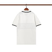 CHRISTIAN DIOR 2022 New Summer Cotton White Polo Shirts - 2