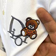 CHRISTIAN DIOR Cotton White Bear Polo Shirts - 4