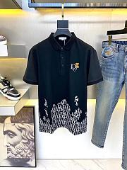 CHRISTIAN DIOR Cotton Black Bear Polo Shirts - 1