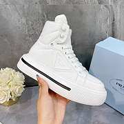 Prada Milano Low High Top White - 2