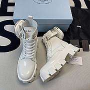 Prada Boots High Top White  - 2