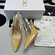 J'ADIOR SLINGBACK PUMP Nude Patent Calfskin 9cm - 2