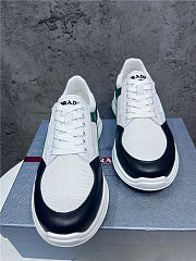 Prada Sneaker White Black Green - 2