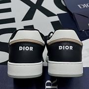 Dior B27 Low-Top Sneaker White And Gray Smooth Calfskin Galaxy Leather - 6