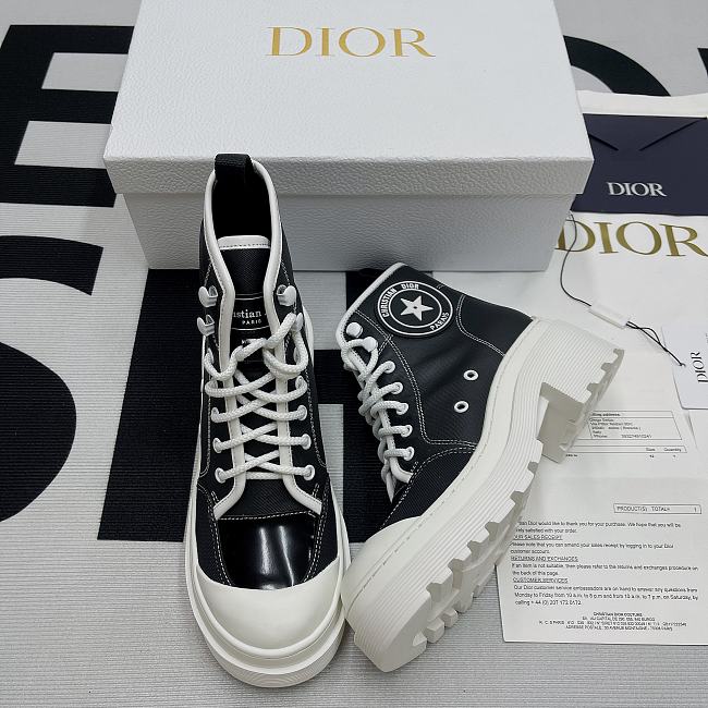 Christian Dior Star Platform Round Toe Rubber Sole Casual KCI767TFC_S17X - 1