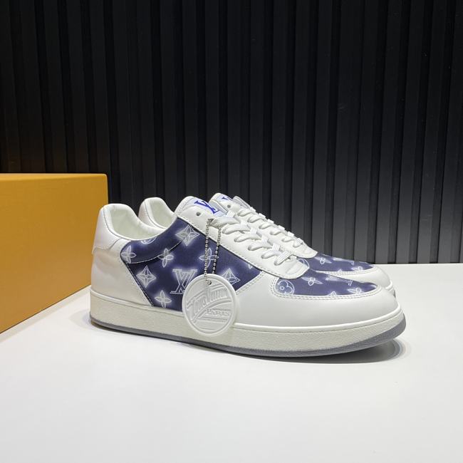 Louis Vuitton Rivoli Sneaker White Logo Purple - 1