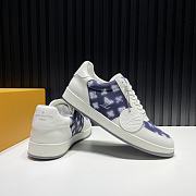 Louis Vuitton Rivoli Sneaker White Logo Purple - 5