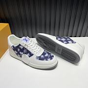 Louis Vuitton Rivoli Sneaker White Logo Purple - 2