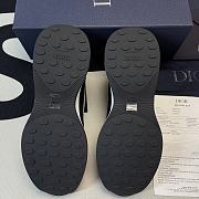 Dior B25 Oblique Runner Sneaker Black Suede 3SN259YUH_H960 - 2