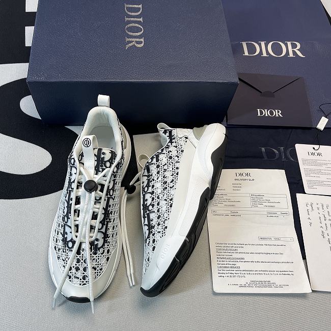  Dior B24 Oblique Cannage Motif White 3SN248YJT_H069 - 1