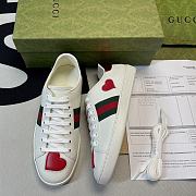 Gucci Ace Embroidered Hearts (W) 435638 A38M0 9074 - 1