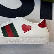 Gucci Ace Embroidered Hearts (W) 435638 A38M0 9074 - 6