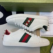 Gucci Ace Studded Pearl (W) 431887 A38G0 9064 - 3