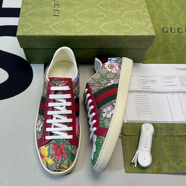 Gucci Ace Red GG Supreme (W) 433900 HT520 8490 - 1