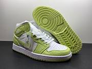 Air Jordan 1 Mid Green Python (W) DV2959-113 - 2