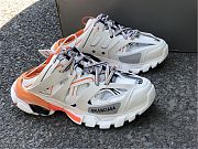 Balenciaga Track Lace-up Mules Orange White - 6