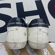 Golden Goose Sneakers Superstar White Silver Metal Lettering - 5