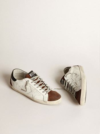 Golden Goose Sneakers Super-Star Two-tone white and brown