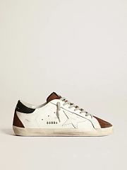 Golden Goose Sneakers Super-Star Two-tone white and brown - 6