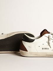 Golden Goose Sneakers Super-Star Two-tone white and brown - 4