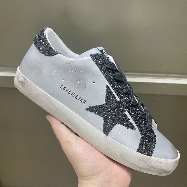 Women's Golden Goose Sneakers Grey Black  - 1