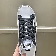 Women's Golden Goose Sneakers Grey Black  - 4