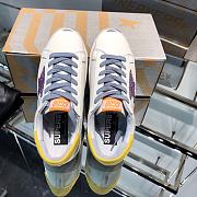 Golden Goose Sneakers Super-Star Purple Yellow  - 4