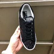 Golden Goose Sneakers Super-Star Black Glitter - 5