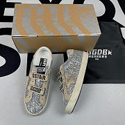 Golden Goose Sneakers Super-Star Grey White Glitter - 1