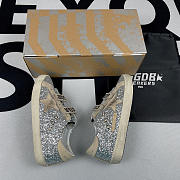 Golden Goose Sneakers Super-Star Grey White Glitter - 6