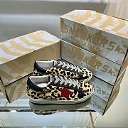 Golden Goose Sneakers Super-Star Black Grey Leopard  - 6